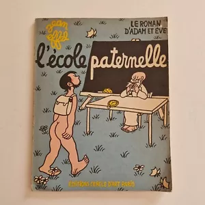 Jean Effel - Le roman d'Adam et Éve - L'école paternelle - 1954 - Imagen 1 de 5