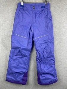 Columbia Snow Pants Youth M 10 12 Purple Omni Shield Outgrown Internal Sleeve - Picture 1 of 16