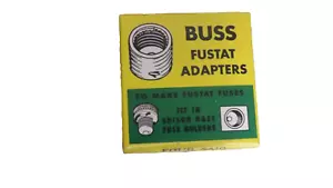 4 Stck. Bussmann SA10 Stecker Sicherungsadapter - NEU ALTBESTAND - Bild 1 von 2