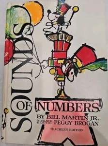 Sounds of Numbers, 1972, Bill Martin Jr, illustrated, hardcover, Teacher Edition - Bild 1 von 19