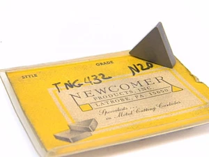 NEU ÜBERSCHUSS 3 STK.  NEWCOMER TNG 432 GRADE: N20 HARTMETALLEINSÄTZE - Bild 1 von 4