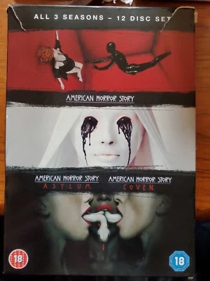 AMERICAN HORROR STORY COMPLETE SEASONS 1 - 3 DVD BOXSET - Image 1 of 4