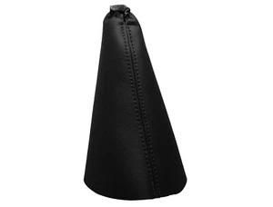 Schwarze Naht passend für Renault Megane I (1996-2002) Schaltsack 100% Leder - Bild 1 von 1
