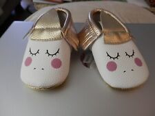 DDBBRW Unicorn shoes Size 2 infants Girls 3-6 months age Soft sole stylish dress