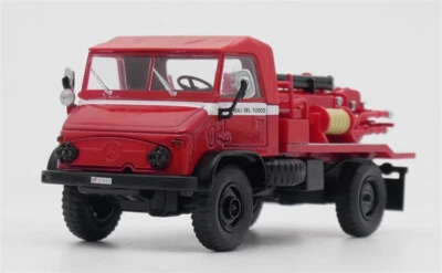 for IXO for Mercedes for Benz Italy for Unimog 404 Fire truck 1/43 Pre-built - Image 1 of 4