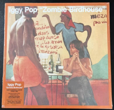 IGGY POP Zombie Birdhouse ORANGE Vinyl Lp Limited Edition NEW SEALED MINT - Image 1 of 2
