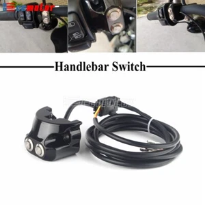 1" Handlebar Control Switch Turn Signal Switches For Harley V-Rod Dyna Sportster - Picture 1 of 10