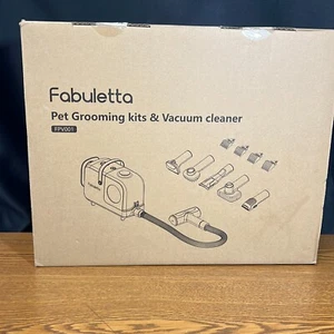 Fabuletta FPV001 Low Noise Pet Grooming Kit And Vacuum Cleaner For Dogs - Picture 1 of 12