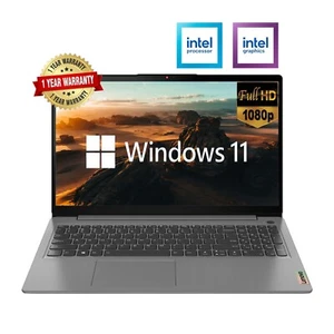 Lenovo Ideapad 3i 15.6" FHD Touch Laptop i3-1115G4 16GB RAM 1TB SSD Windows 11 H - Picture 1 of 12