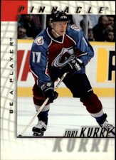 1997-98 Be A Player Colorado Avalanche Hockey Card #7 Jari Kurri