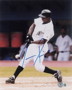 Juan Pierre Signed 8x10 Photo Florida Marlins (BAS BJ46813) - Picture 1 of 1