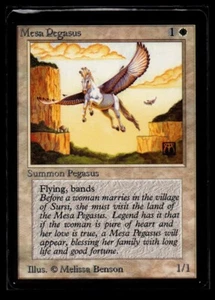 MRM ENGLISH Mesa Pegasus NM MTG magic BETA - Foto 1 di 1