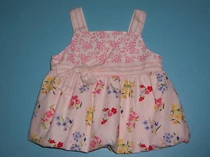 Gymboree niñas "LOVE is in the AIR" talla 4 TOP... GLOBO FLORAL ROSA - Imagen 1 de 3