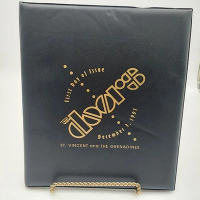 St. Vincent 1991 FIRST Day Of Issue The Doors 6 Sheets of 8 Stamps Collection  - Image 1 of 4