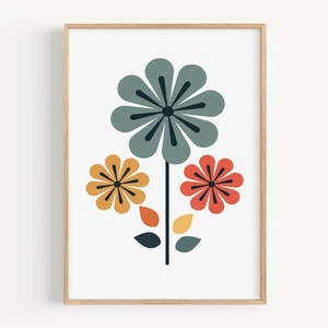 Flower Botanical Floral Art Decor Poster Print - FLA369 - Picture 1 of 11