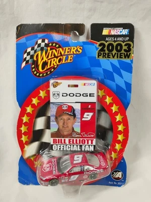 Winners Circle 2003 vista previa #9 Bill Elliott coche y pit pass conjunto sellado Foto 1 de 4