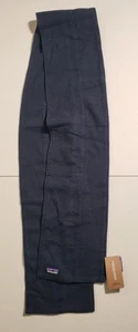 Patagonia Fiordo Franela Patchwork Bufanda Azul Marino Algodón Orgánico Unisex - Imagen 1 de 6