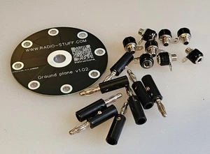 Ultra light ground plane disk for PAC-12 or JPC-7 - Picture 1 of 5