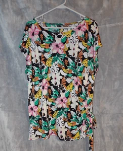 Nuevo con etiquetas Conjunto Blusa Túnica Lane Bryant Floral Culottes Talla 18/20 Falda Elástica - Imagen 1 de 9