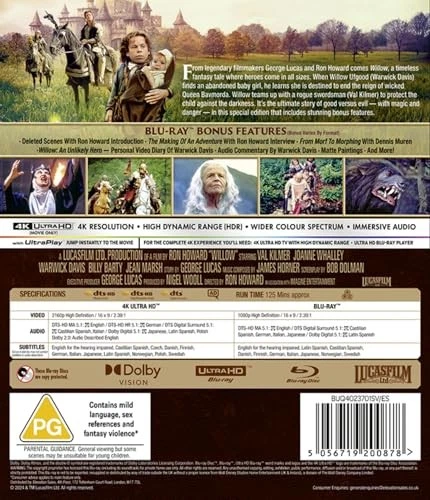 Willow [BLU-RAY] - Image 1 of 1