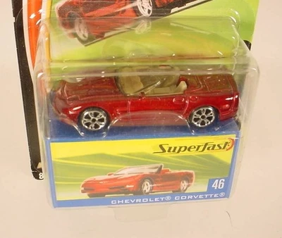 MATCHBOX SUPERFAST # 46 MAROON CHEVROLET CORVETTE - Image 1 of 2