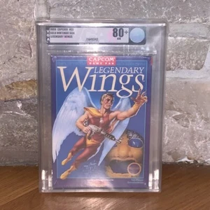 New In Box NES Legendary Wings VGA 80+ Graded H-Seam Factory Sealed Nintendo - Picture 1 of 5