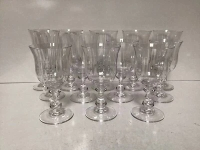 Vintage Mikasa FrenchCountryside, Clear,Optic: Wine Glass Goblet For Gift 12pc - Изображение 1 из 4