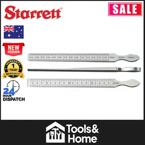 Starrett 270 Taper Gauge 0.3 - 4mm 0.010 - 0.150" Graduation 0.05mm - 0.001" - Picture 1 of 5