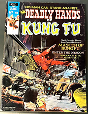 DEADLY HANDS OF KUNG-FU #2 (FN-) SHANGI-CHI Marvel 1974 Neal Adams Painted Cover