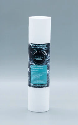 10 Sediment Vor Filter 10"  1-20µm Wasser Ersatz Osmose Anlage Brunnen Kartusche - Bild 1 von 2