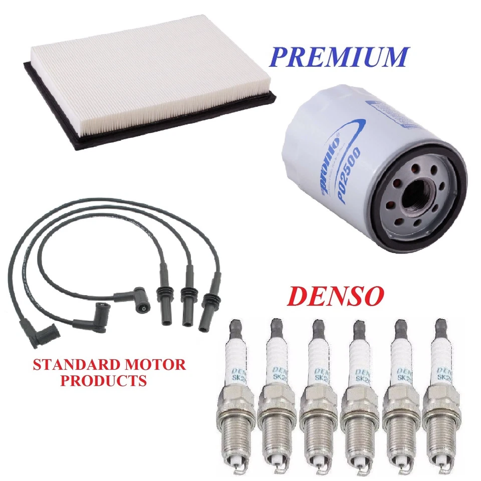 Kit de afinación filtros bujías cable para Jeep Commander V6 3,7 L 2009-2010 Foto 1 de 1