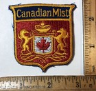 Vintage Canadian Mist Whisky Logo Patch Whiskey Alcohol Distillery Advertising