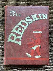 RARE VINTAGE 1952 Oklahoma A & M College "Redskin" Yearbook: Stillwater, OK - Imagen 1 de 12