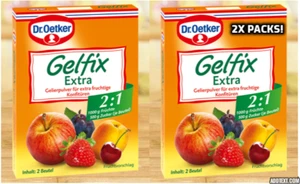 Dr. Oetker Gelfix 2:1, EXTRA Pektinmischung DOPPELPACKUNG, zuckerarme Marmeladen & Konserven - Bild 1 von 3