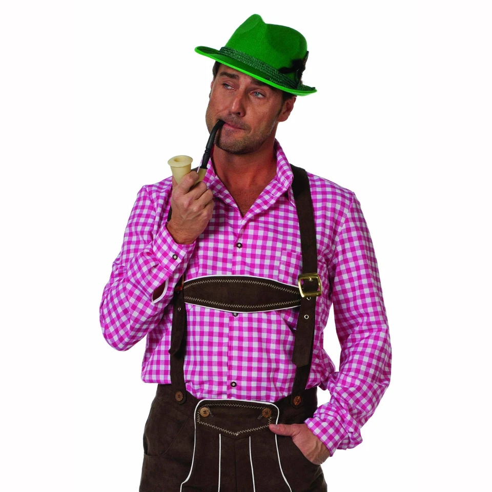 COSTUME CHEMISE TYROLIEN ROSE - Photo 1/1