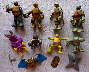 LOTE DE FIGURAS TMNT * TORTUGAS NINJA MUTANTES ADOLESCENTES * LOTE MIXTO SURTIDO * (A) - Imagen 1 de 10
