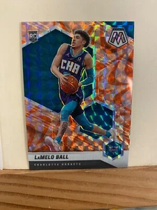 LaMelo Ball RC 2020-21 Mosaic Orange Reactive Prizm #202 - Picture 1 of 2