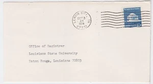 TurtlesTradingPost- Tennessee- Lenoir City, TN 1974 Town Cancel - Picture 1 of 2