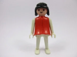 PLAYMOBIL Femme Robe Rouge mains fixes 3222x 3374 3411 3415 3483 3487 3545 3555 - Imagen 1 de 2