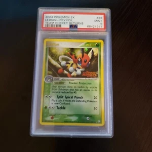 Ledian PSA 9 Mint Team Rocket Returns Reverse Holo Rare Pokemon Card - Picture 1 of 1