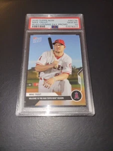 2020 Topps Now Mike Trout Opening Day Promo Psa 10 Angels - Picture 1 of 3