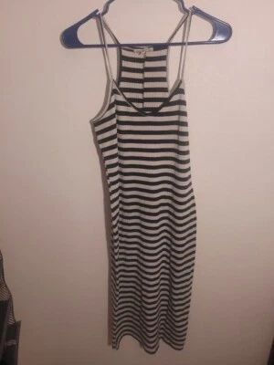 Vestido para mujer Charlotte Russe negro beige largo sin tirantes talla grande Foto 1 de 4