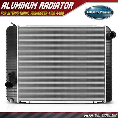 Radiator with Oil Cooler for International Harvester 4100 4400 08-10 Auto Trans - Image 1 of 4