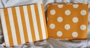 2 Tula Pink Fat Quarters Marigold Pom Pom & Stripes Free Spirit All Stars - Picture 1 of 2