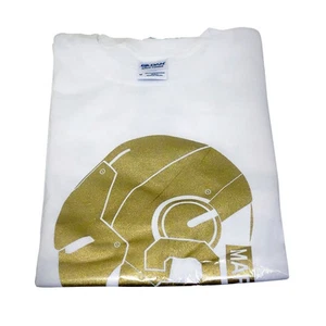 Hot Toys 2013 Marvel Souvenir Iron Man 3 Mark xxi Midas - White T-Shirt - Picture 1 of 1