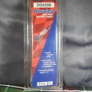 Duralast Side Post Battery Cable DS435B (NEW) - Picture 1 of 6