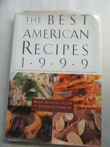 THE BEST AMERICAN RECIPES 1999 by Fran McCullough & Suzanne Hamlin Hard Cover - Picture 1 of 9