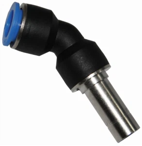 5° Winkelstecker Pneumatik Steckverbinder Steckverschraubung wie Festo Druckluft - Bild 1 von 2