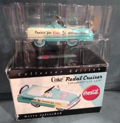 COCA COLA EDICIÓN COLECCIONISTA COCA PEDAL CRUISER DRIVE RENOVADO ESCALA 1:18 35 Foto 1 de 4