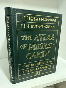 Easton Press Atlas of Middle-Earth by Karen Wynn Fonstad JRR Tolkien - Picture 1 of 5